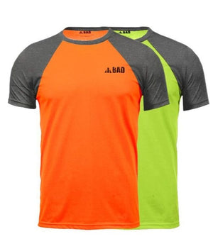 Bad Trademark Raglan Hi Vis S/S T-Shirt - Uniforms and Workwear NZ - Ticketwearconz