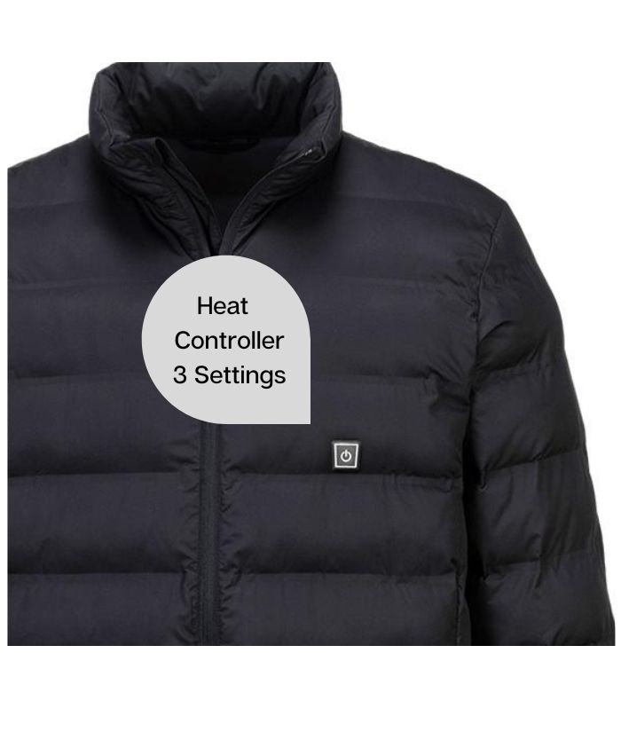 Ultrasonic 'Heated' Tunnel Puffer Jacket - Uniforms and Workwear NZ - Ticketwearconz