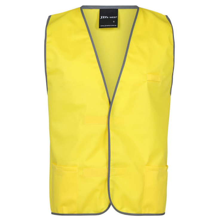 Coloured Tricot Day Only Vest - Uniforms and Workwear NZ - Ticketwearconz