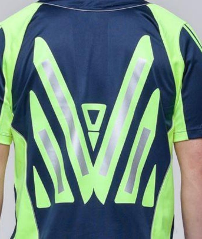 Hi Vis Standard Fit Rugger Polo Shirt - Uniforms and Workwear NZ - Ticketwearconz