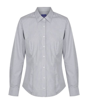 Westgarth Gingham Womens Long Sleeve Shirt - Uniforms and Workwear NZ - Ticketwearconz