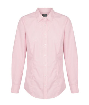 Westgarth Gingham Womens Long Sleeve Shirt - Uniforms and Workwear NZ - Ticketwearconz