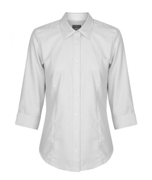 Landsdowne Micro Step Womens 3/4 Sleeve Shirt - Uniforms and Workwear NZ - Ticketwearconz