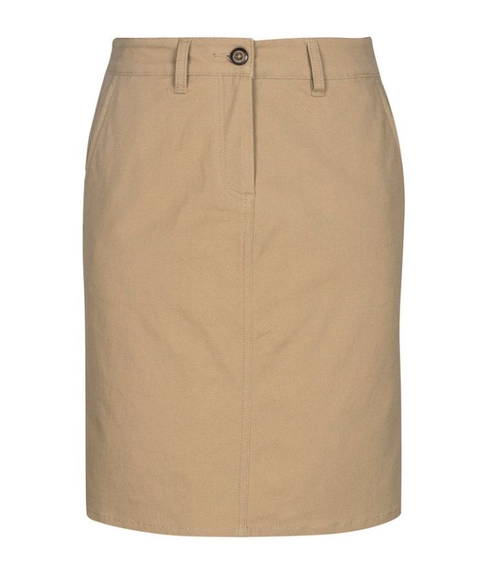 Ladies Lawson Chino Skirt - Uniforms and Workwear NZ - Ticketwearconz