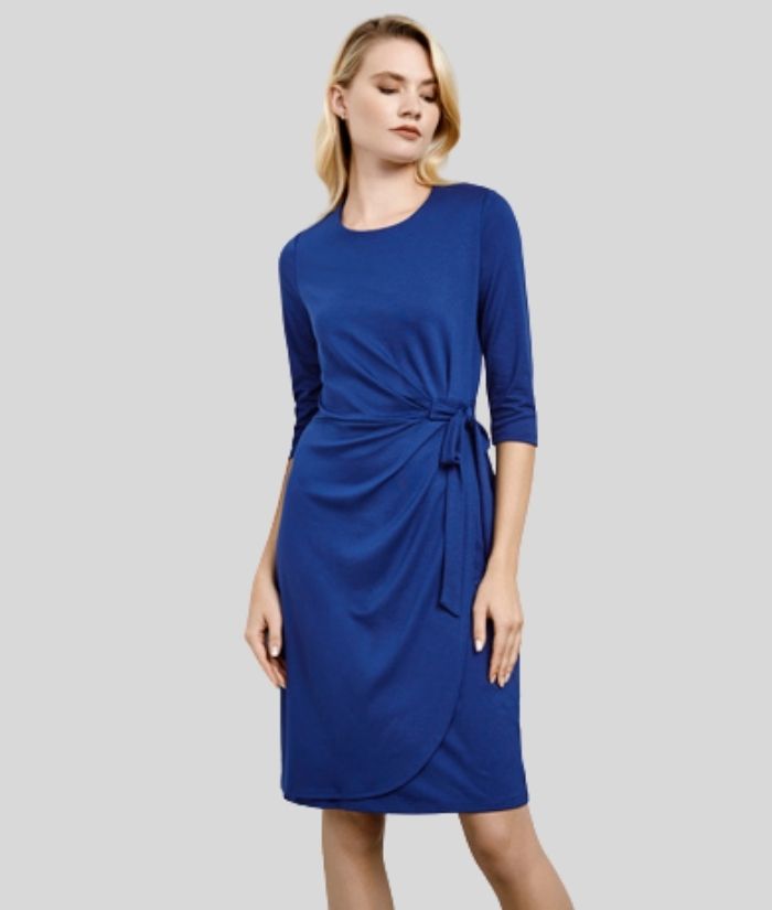 biz-collection-paris-dress-bs911L-french-blue-black