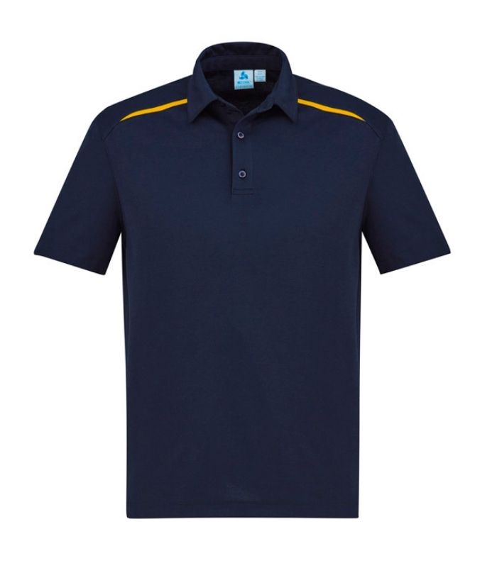 mens-sonar-polo-P901MS-biz-collection-navy-gold