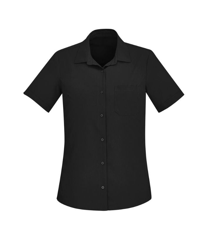 Womens Florence Short Sleeve Shirt - Uniforms and Workwear NZ - Ticketwearconz