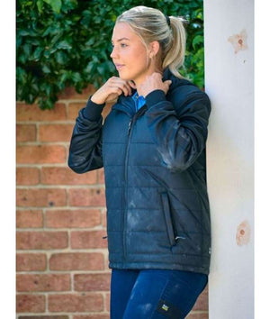 womens-worn-black-bisley-flex-move-hybrid-puffer-jacket-BJ6844