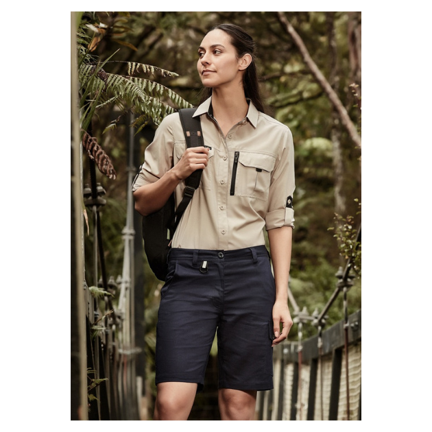 Womens Rugged Cooling Vented Short - Uniforms and Workwear NZ - Ticketwearconz