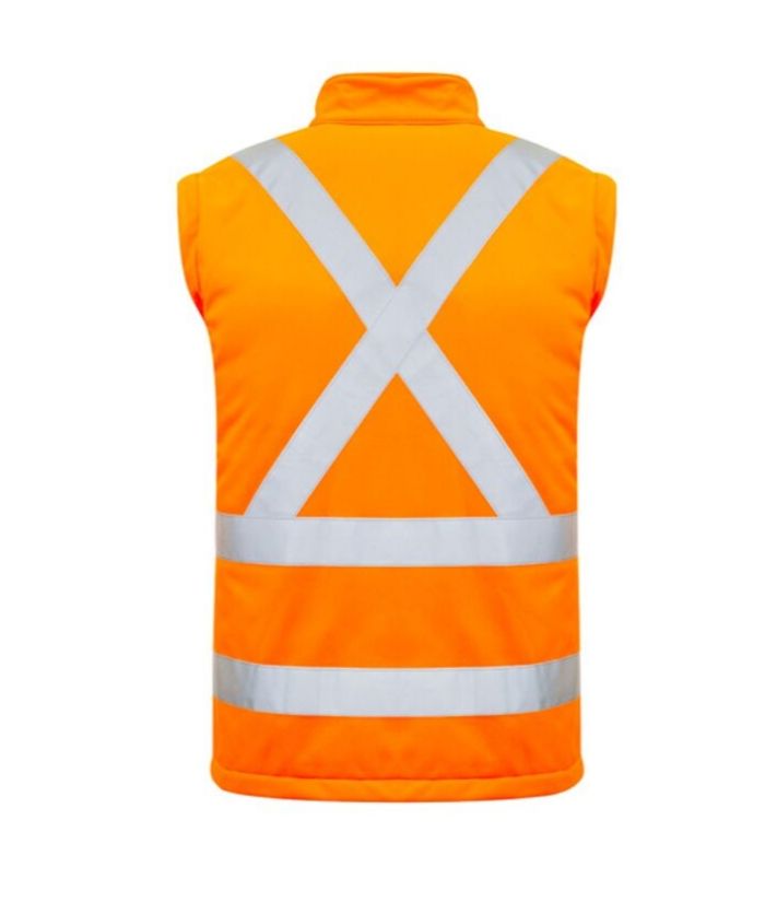 Unisex Hi Vis 2 in 1 X Back Soft Shell  Jacket - Uniforms and Workwear NZ - Ticketwearconz