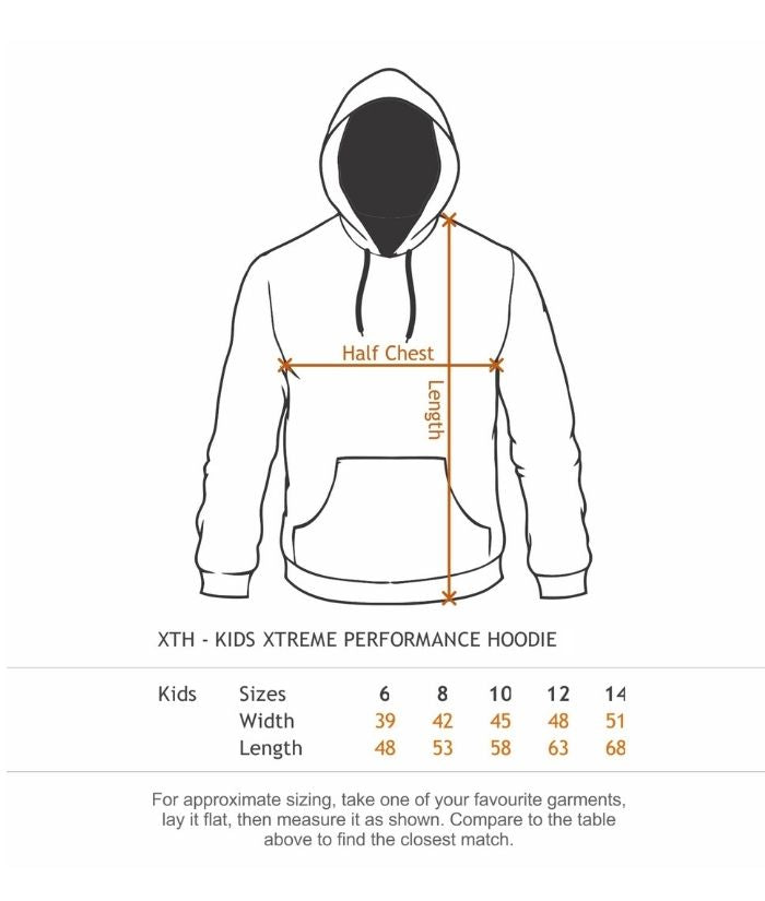 Xtreme Performance Pullover Hoodie - Kids - Uniforms and Workwear NZ - Ticketwearconz