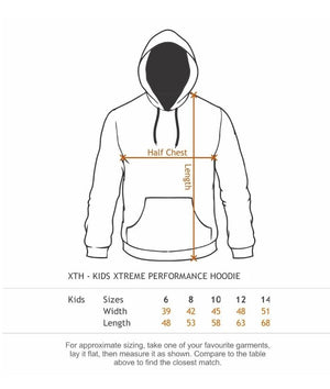 Xtreme Performance Pullover Hoodie - Kids - Uniforms and Workwear NZ - Ticketwearconz