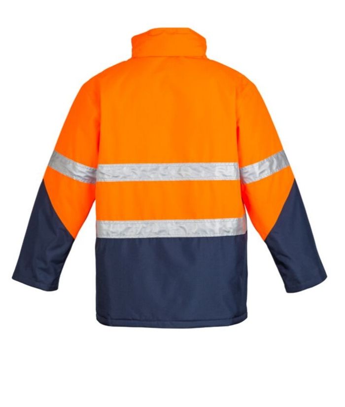 Mens Hi Vis Storm Jacket - Uniforms and Workwear NZ - Ticketwearconz