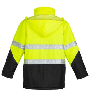 Mens Hi Vis Storm Jacket - Uniforms and Workwear NZ - Ticketwearconz