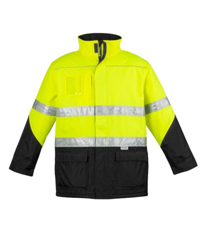 Mens Hi Vis Storm Jacket - Uniforms and Workwear NZ - Ticketwearconz