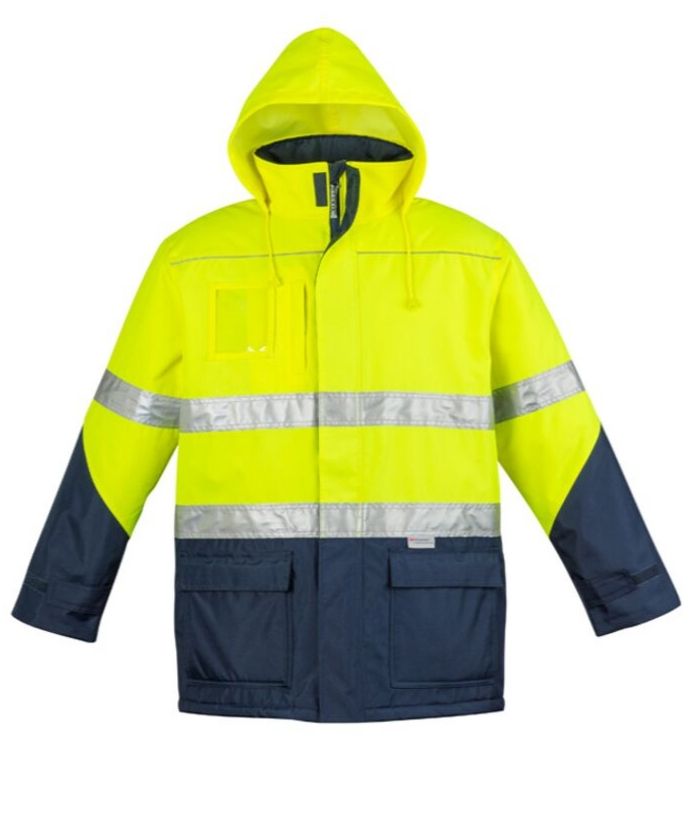 Mens Hi Vis Storm Jacket - Uniforms and Workwear NZ - Ticketwearconz