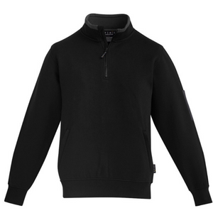 Mens 1/4 Zip Brushed Fleece Jumper - Uniforms and Workwear NZ - Ticketwearconz