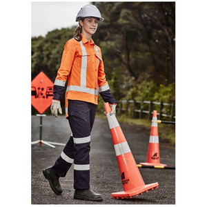 Womens TTMC-W Drill Work Shirt - Uniforms and Workwear NZ - Ticketwearconz